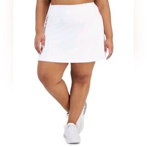 $30 ID Ideology Women Plus Size Active Solid Pull-On Skorts
